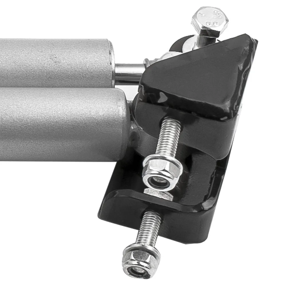4 Dual Steering Stabilizer Cylinder Kit for 1987-1995 Jeep Wrangler YJ Models w//4in-up Suspension Lift