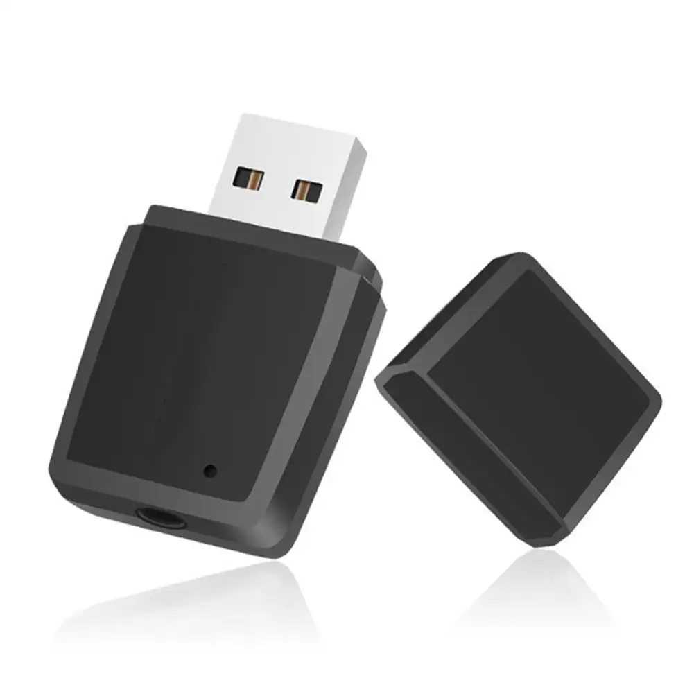 Универсальный автомобильный беспроводной USB Bluetooth 5,0 адаптер беспроводной музыкальный аудио приемник 3,5 мм Bluetooth передатчик для ТВ ПК MP3 автомобильный комплект