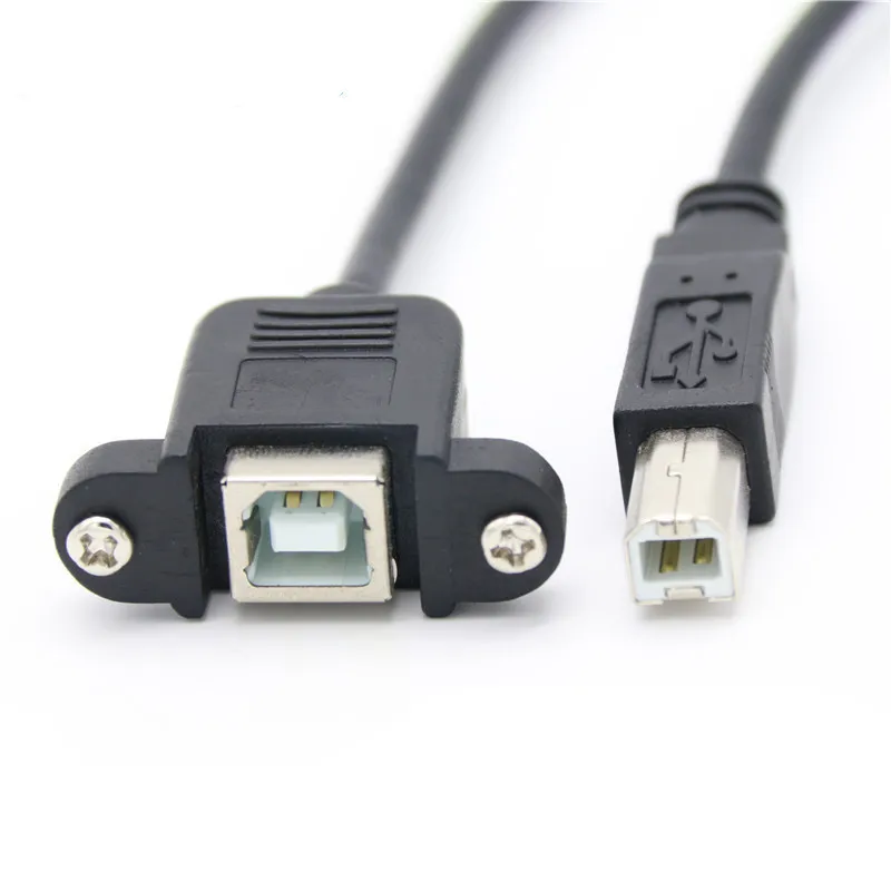 Кабель-Удлинитель USB 2 0 Type B штекер-гнездо 30 см 50 для Кабель принтера | Компьютеры и