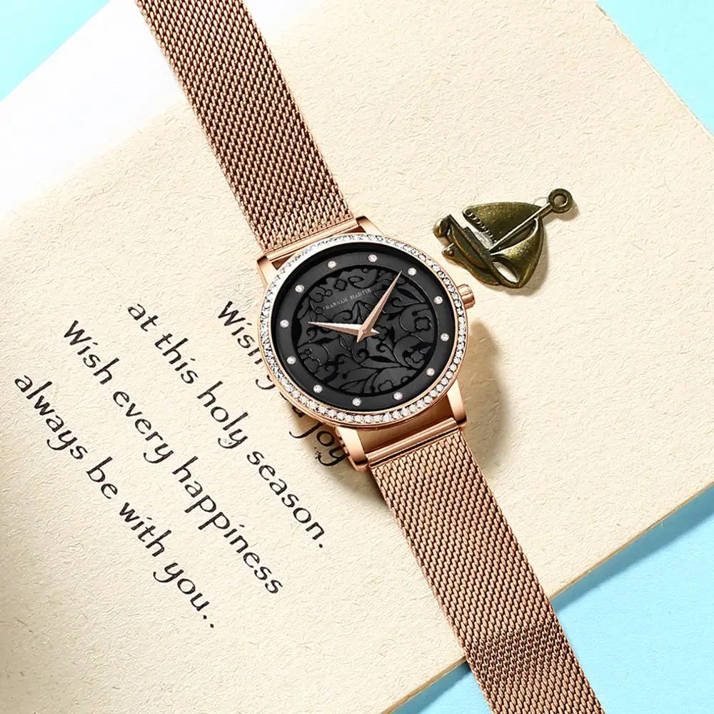 Bracelet Imported Watches For Ladies Luxury Brand Iced Out Diamond