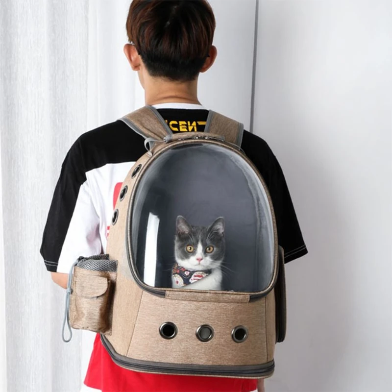 cat spaceship backpack