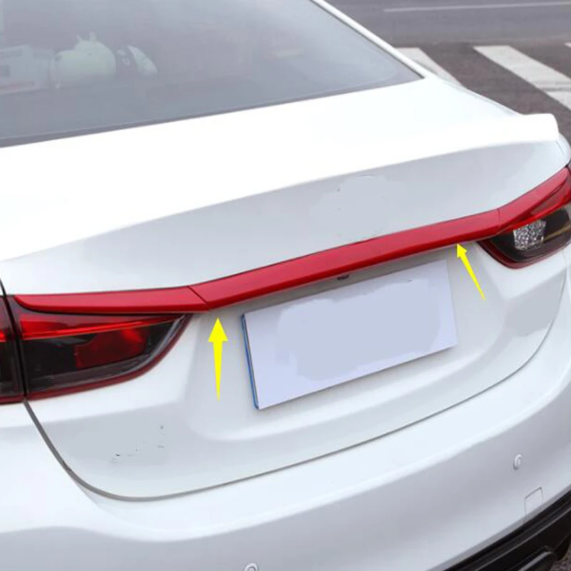 For Mazda 6 Atenza Body Trim Strip Tailgate Bright Strip 14 18 Atenza Decorative Items Modified Parts Chromium Styling Aliexpress