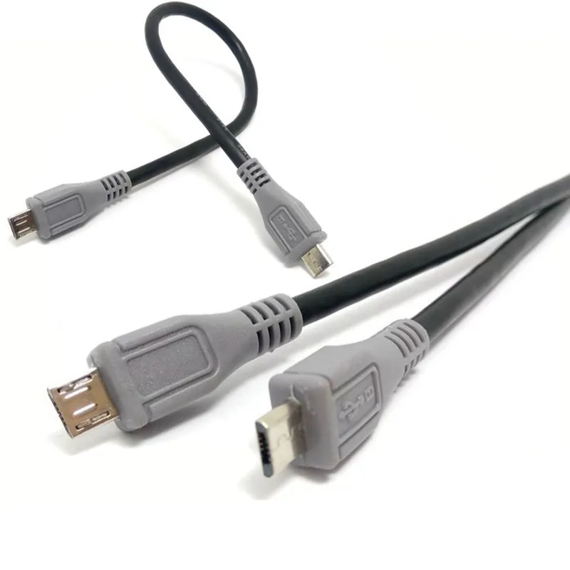 1pcs Micro USB Type B Male To Micro B Male 5Pin Converter For OTG Adapter Lead Data Cable