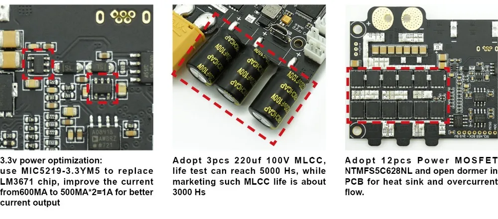 60A Лонгборд Electronic FSESC 6,6 на основе VESC®6 с теплоотводом аксессуары для скейтборда