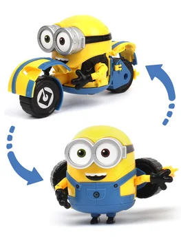 

MINIONSs Little Yellow People Kevin Bob Stuart Transformation Toys Model Action Figure Toys Doll Cartoon Kids Gift