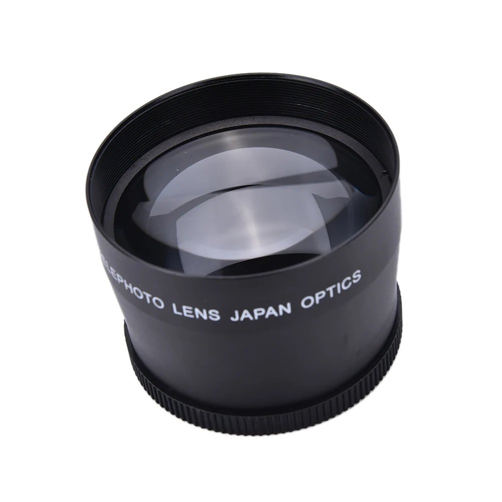 58mm2. 0X Профессиональный телеобъектив+ Ткань для очистки для Canon Nikon sony Pentax