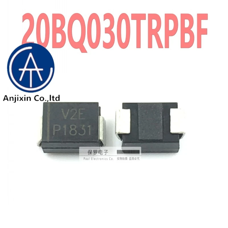 

10 шт. 100% оригинальный новый диод Schottky 20BQ030TRPBF 20BQ030 Шелковый экран V2E SMB в наличии
