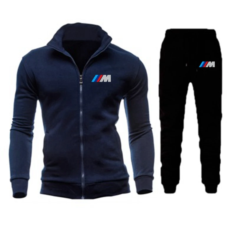 

Fashion Casual Jacket Men Spring Autumn Outerwear Mens Jackets + Pants suit Coats Male Jacket for Men's Jacket Coats Clothing