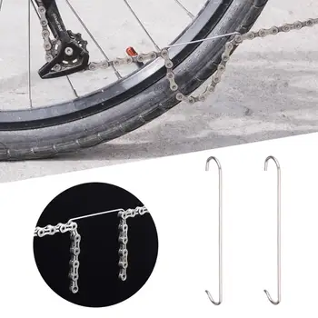 

Bicycle Chain Hooks Repair Tool MTB Road Bike Gauge Tool Wear Gauge Calipers Chain Non-drop Hooks Cycling Repairing Tool
