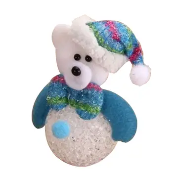 

Christmas Tree Decorations Holiday Lighting Santa Claus Led Light Luminous Pendant Decoration for Christmas Tree