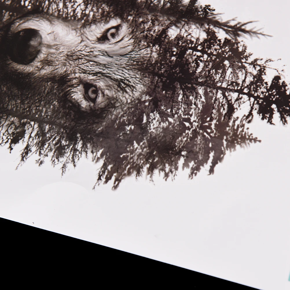 Waterproof wolf forest tatto stickers flash tatoo fake tattoos for women men Temporary Tattoo Sticker