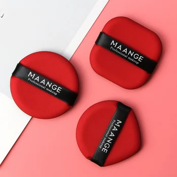 

3/8pcs Wet Dry Makeup Air Cushion Red Sponge Puff Set Clear Gel Smooth Powder Foundation cream Contour Facial Cosmetic Tool