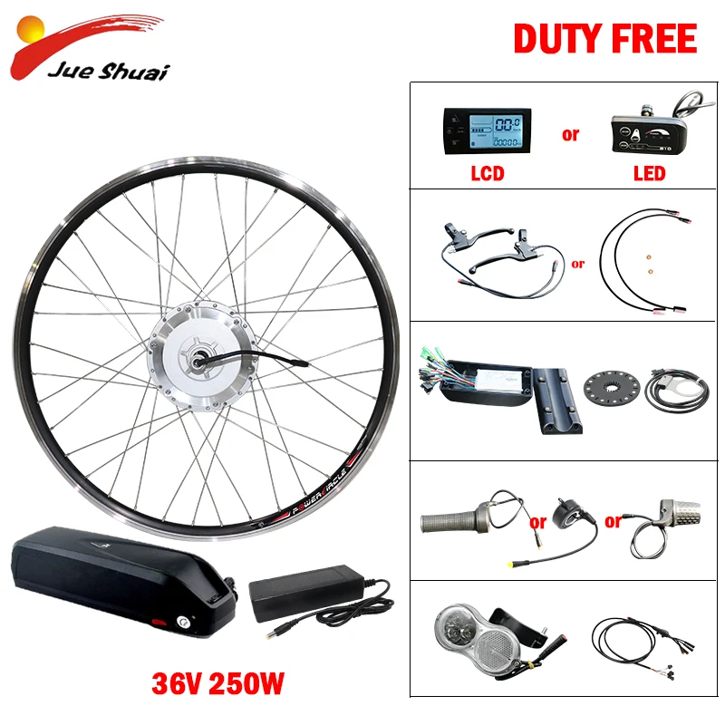 front wheel electric bicycle motor kit