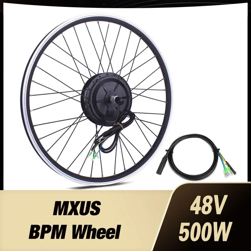 48V 500W Ebike Electric Bike Conversion Kit BPM MX01C MX01F MX01R Geared Motor Wheel MXUS Front Rear Cassette freehub | Спорт и