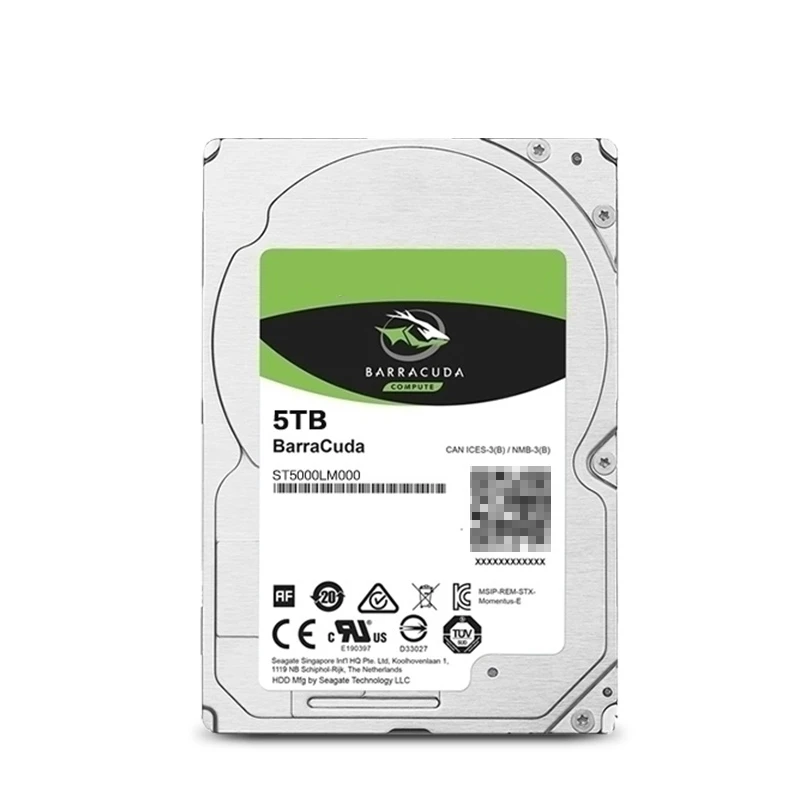 New Original HDD For Seagate BarraCuda 5TB 2.5