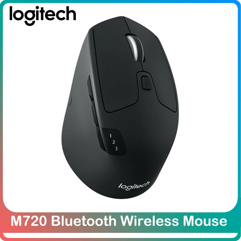 Мышь Logitech M720 Беспроводная игровая оптическая 8 кнопок 1000DPI | Компьютеры и офис