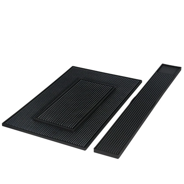 Heavy Duty Bar Mat Food-Safe Silicone Mat Bar Mats for Countertop -  Commercial Strength Bartender Accessories Dish Drying Mat for Kitchen  Counter 