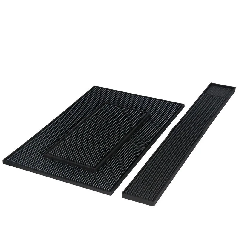 Heavy Duty Rubber Bar Service, Coffee Bar, or Countertop Spill Mats