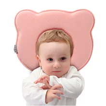 Almohada moldeadora de cabeza para bebé recién nacido, para prevenir el síndrome de cabeza plana (plagiocefalia), hecha de espuma de memoria, soporte para cabeza y cuello, Pi infantil