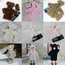 

1 Set 1/8 1/6 1/4 1/3 Scale Soft Fur Coat Winter Warm Casual Wear Clothes for BJD SD Blyth Azone Licca Dolls Model