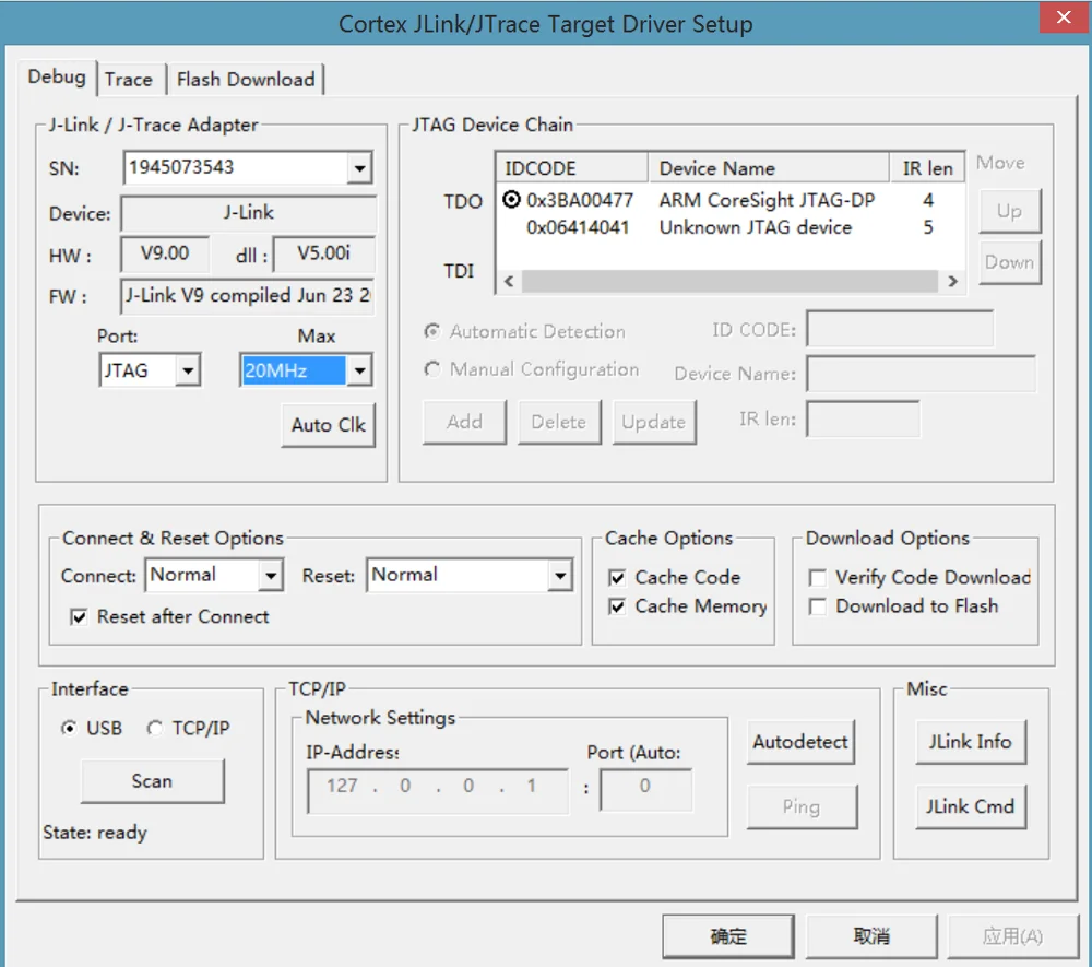 ARM Emulator JLINK J-LINK V9 USB-JTAG Adapter For STM32 ARM MCU