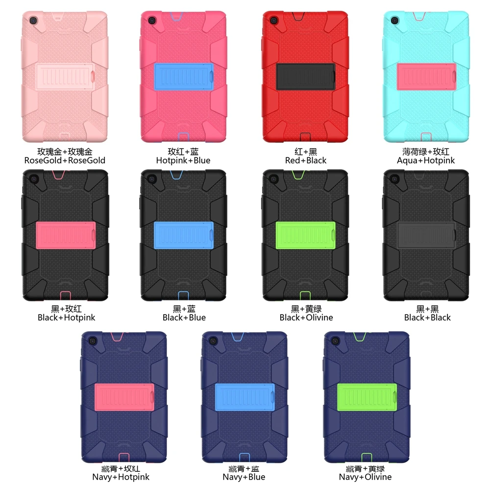 Противоударный силиконовый поликарбонатный гибридный Чехол подставка для