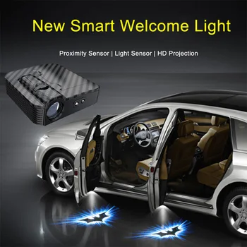 

Car Welcome Lamp Infrared Induction Door Projection Lamp LED Retrofit Decoration Universal Door Lighting