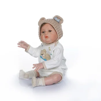 

19'' Adorable Plastic Girl Doll Reborn Baby Doll (407-1636)