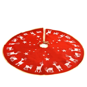 

High Quality Christmas Tree Skirt Snow Carpet For Party Xmas New Year Decorations Ornaments Festive Party Decor