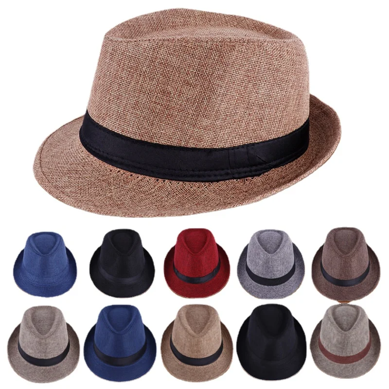 Mens Hats Fedoras Bowler Hats mens fez hat mens cotton hat
