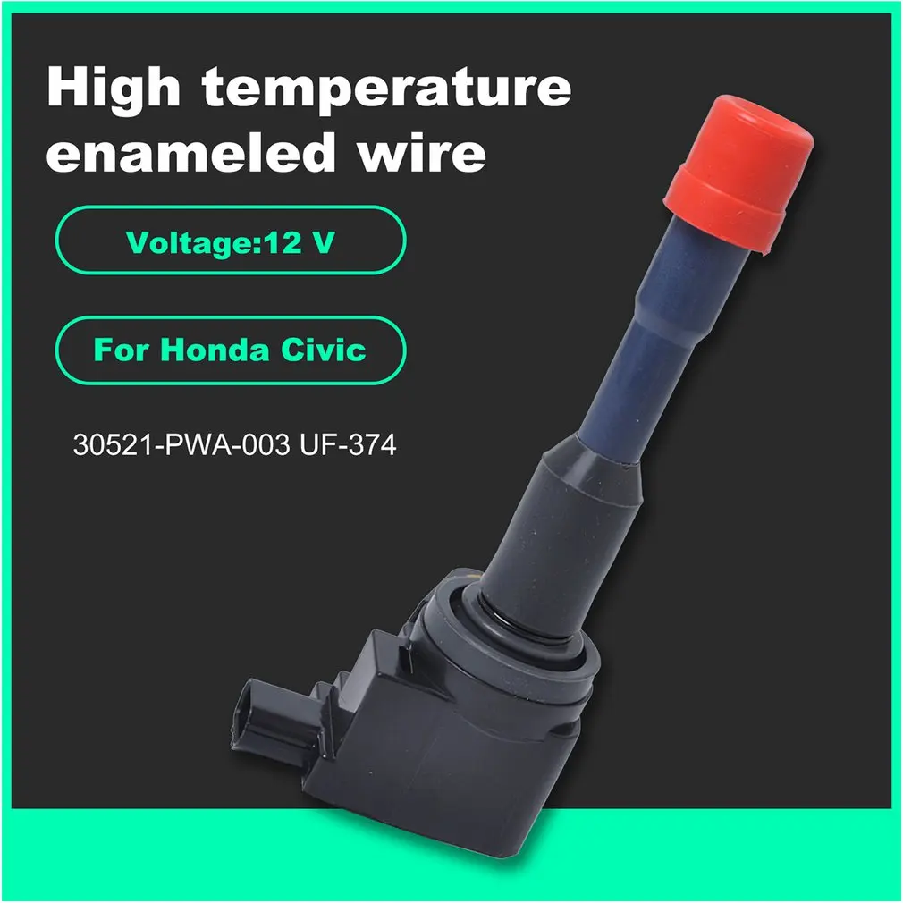 Катушка зажигания Ремонт резиновые сапоги башни для H-onda для Civic Для Hybrid OEM 30521-PWA-003 UF374 C1408 CM11-108 30521-PWA-S01