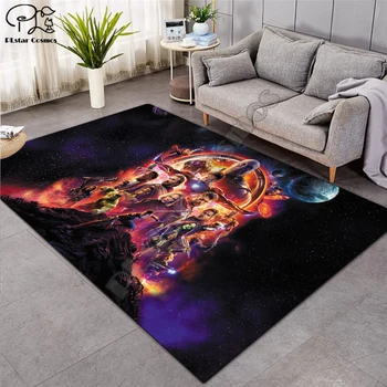 

New Superman/Batman/US Captain/The Avenger Carpets Soft Flannel 3D Printed Rugs Mat Rugs Anti-slip Large Rug Carpet-17