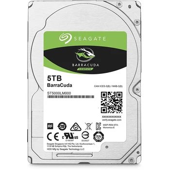 

Hard drive Seagate Original SATA-III 5 TB ST5000LM000 Barracuda (RPM) 128 MB 2.5"