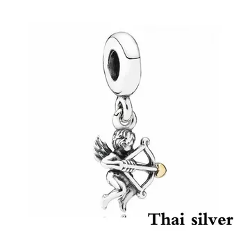 

2019 NEW Vintage Elegant Love Angel Cupid Pendant Charm Limited Collection Original Women's Jewelry Charming Gift Recommended