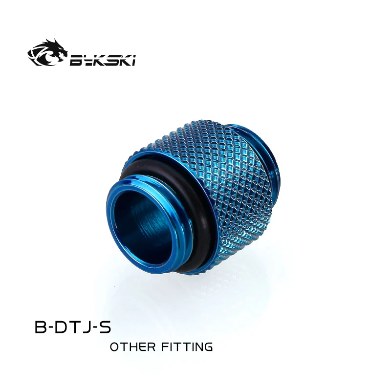 Bykski B-DTJ-S PC water cooling fittings G1/4\' male to Male dual external thread tube connection water cooler adapter