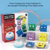 Kids Educational Toys Emotion Change Blocks Expressions Puzzles Child Wood Cube Table Games Early Learning Education Montessori 1