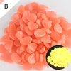 50Pcs Glow in the Dark Garden Decor Luminous Stones Outdoor Fish Tank Decoration Pebble Rocks Aquarium Decorative Pebbles 3