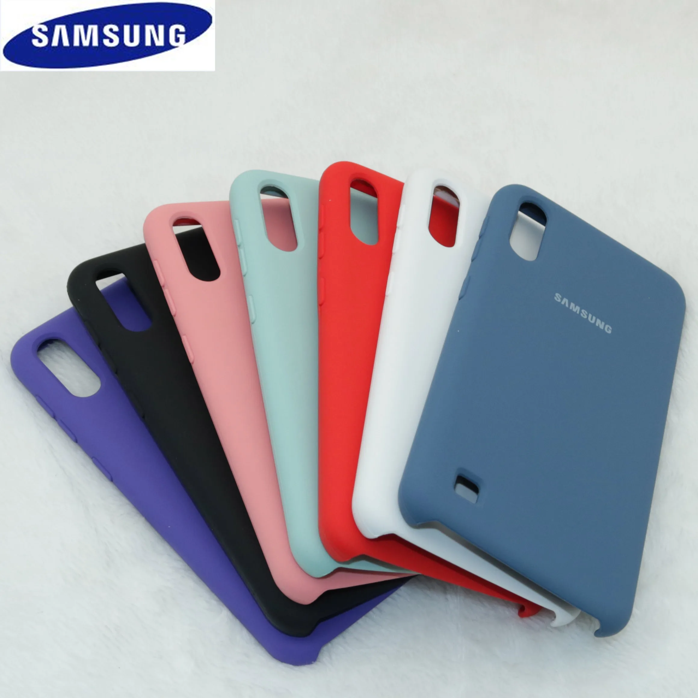

Mobile Phone Case For Samsung A40 A50 A30 A20 A10 A70 A60 A3 A5 6 A7 A8 A9 Liquid Silicone case Shockproof Cover