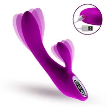 G Spot Vibrator with Bunny Ears for Clitoral Stimulator Dual Motors Waterproof RechargeableRabbit Vibrator Sex Toy for Women