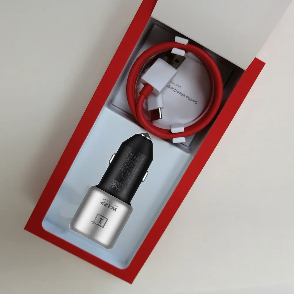 OnePlus Warp Charge 30 автомобильное зарядное устройство вход 12 В 24 В 4.5A выход 5 в 6A Max для OnePlus 5/5 T/6/6 T/7/7pro/7 T/7 T Pro