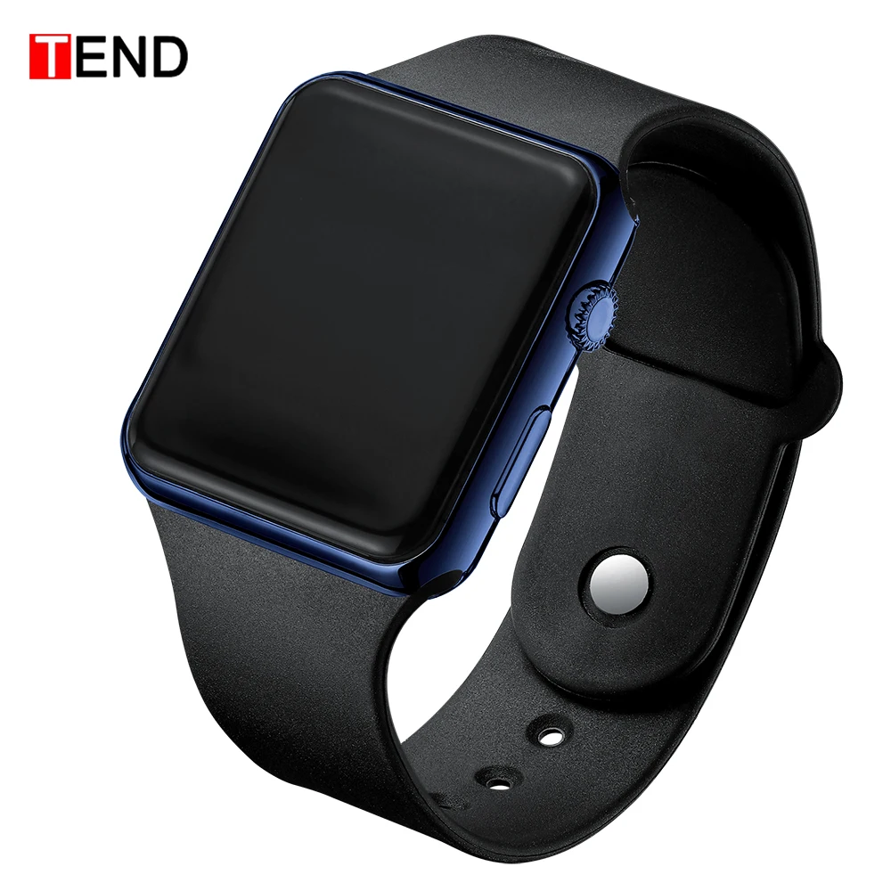 

Men's LED Digital Watch Men Silicone Sport Electronic Watch Military Square Clock Watches Hodinky Reloj Hombre Relogio Masculino