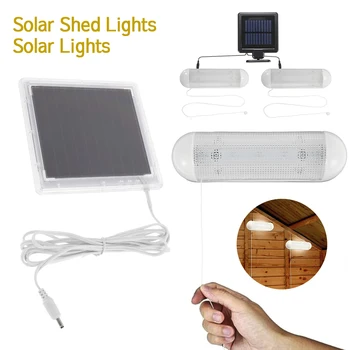 

Solar Pendant Light Outdoor Indoor Hanging Solar Powered Shed Lights Waterproof Decoration Lamp For Barn Farm Garden Yard Patio