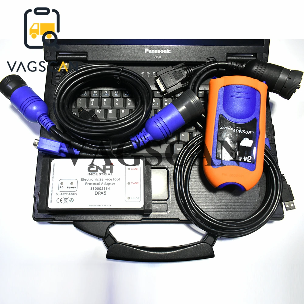 Toughbook Excavator Agricultural For Jd EDL V2 Service advisator Electronic Date Link для CNH New Голландии EST DPA5 Diagnostic |