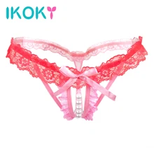 IKOKY привлекательное Эротическое белье женское белье трусики-Танга Трусики порно кружевные женские костюмы детские халаты Экзотическая одежда