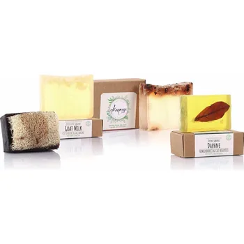 

RADIANT and YOUTHFUL SKIN 4'lü NATURAL HANDMADE SOAP SET