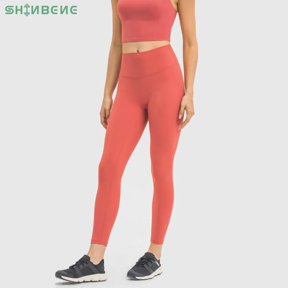 SHINBENE CLASSIC 3.0 Buttery Soft Bare Workout Gym Yoga Pants Women Squat Proof High Waist Fitness Tights Sport Leggings 25\