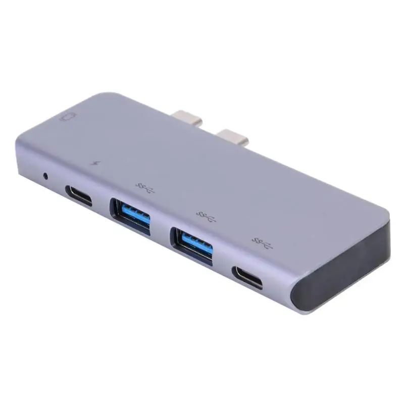 5 в 1 USB TYPE-C концентратор USB-C до 4K HDMI USB TYPE-C адаптер Встроенная версия