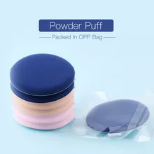 Мягкий спонж для макияжа без латекса сухое и влажное двойное использование Bb крем основа для макияжа Хлопок Косметическая пуховка