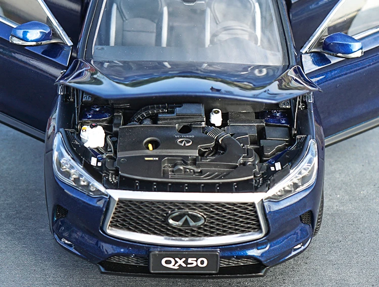 1:18 высокое тщательное INFINITI QX50 сплав модель автомобиля статические металлические модельные автомобили с оригинальной коробкой