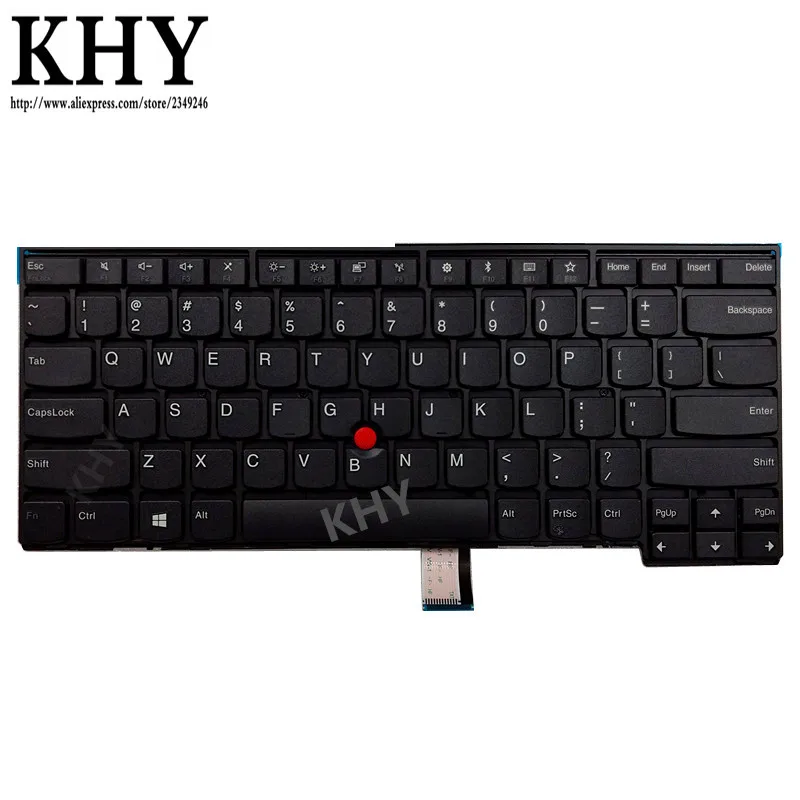 Оригинальная клавиатура США для ThinkPad L440 L450 L460 L470 T440 T440P T440S T450 T450S T460 04Y0824 04Y0854 04Y0862